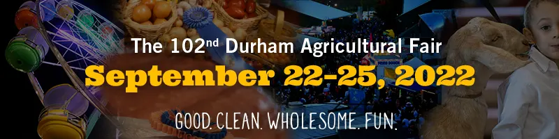 The 103rd Durham Agricultural Fair, September 21–24, 2023