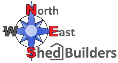 Northeast Shed Builders logo.